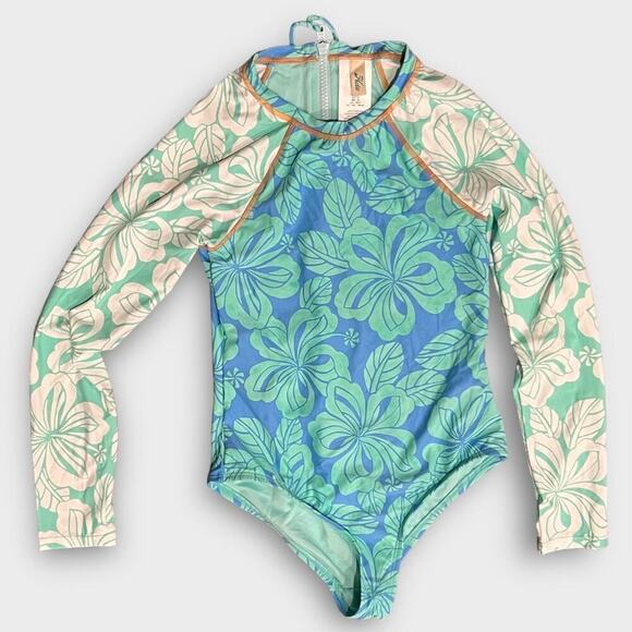 NEW Hobie Girls' Bodysuit One Piece Swimsuit Size US/12 - Picture 1 of 5